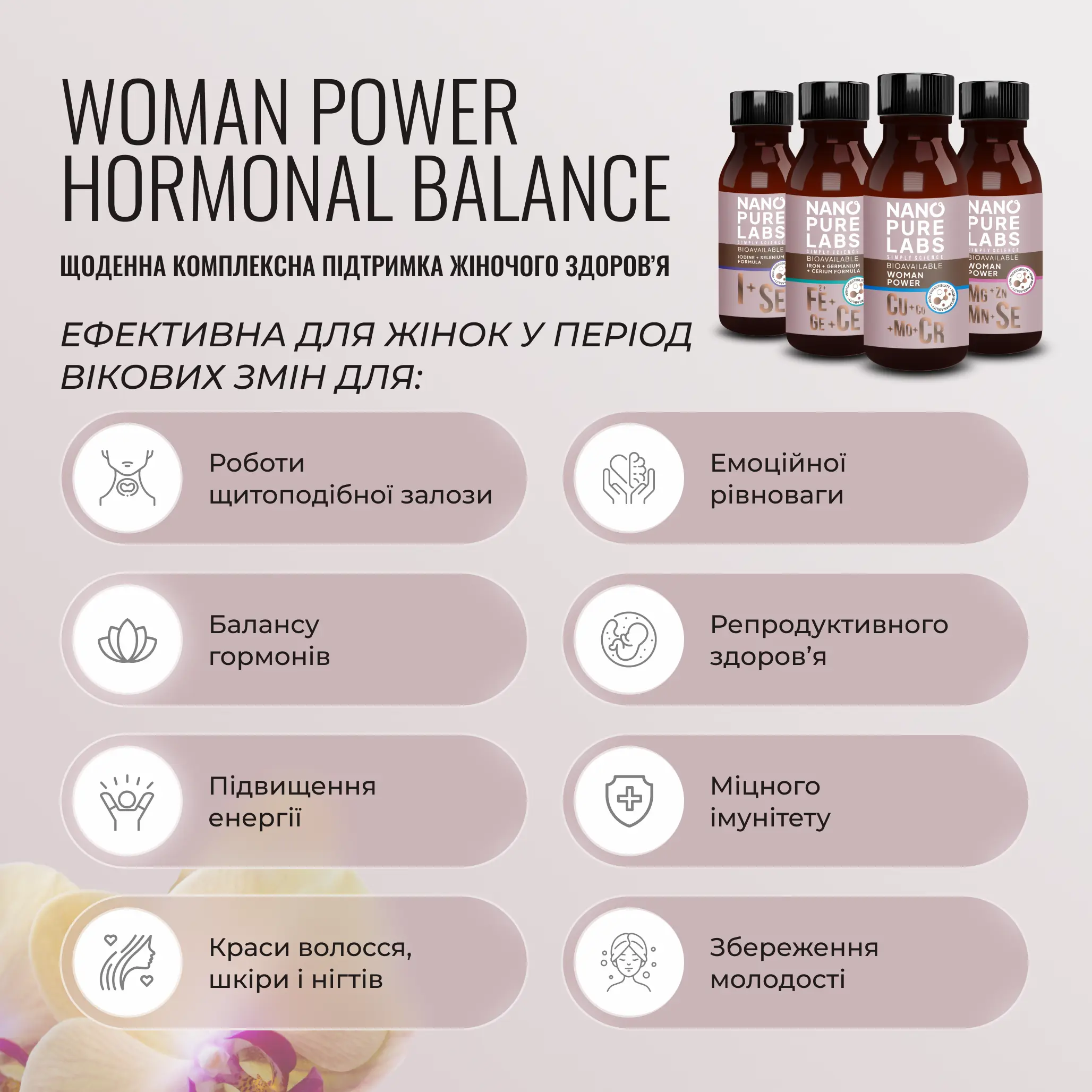Woman Power Hormonal Balance