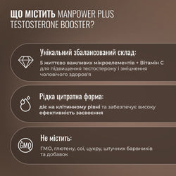Manpower Plus Testosterone Booster