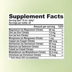 9 Essential Minerals + Germanium